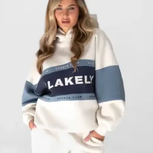 Blakely Alpine Oversized Hoodie/Light Blue