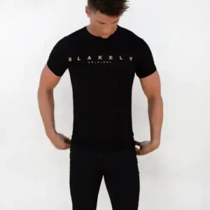 Blakely Goldcross T Shirt/Black