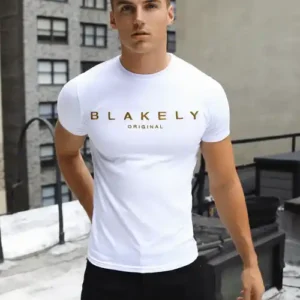 Blakely Goldstone T Shirt/White