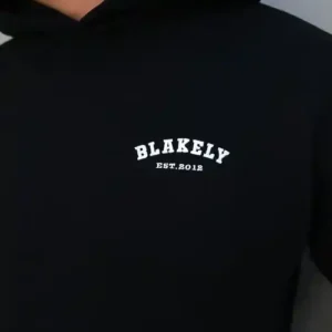 Blakely Heritage Relaxed Hoodie/Black