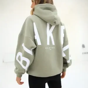 Blakely Isabel Oversized Hoodie/Olive