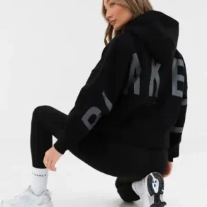 Blakely Isabel Tonal Hoodie/Black