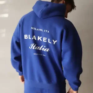 Blakely Italia Relaxed Hoodie/Cobalt Blue