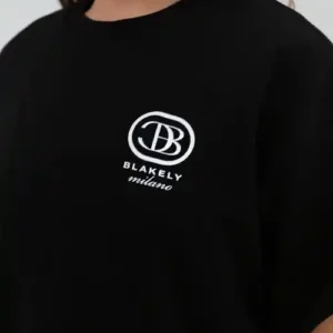 Blakely Milano Oversized T Shirt/Black