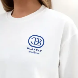 Blakely Milano Oversized T Shirt/Flat White