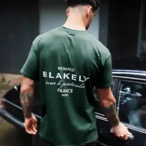 Blakely Monaco Oversized T Shirt/Green