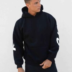 Idris Oversized Hoodie/Black