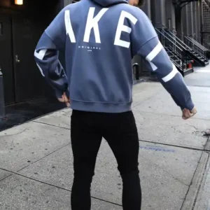 Idris Hoodies Oversized/Blue